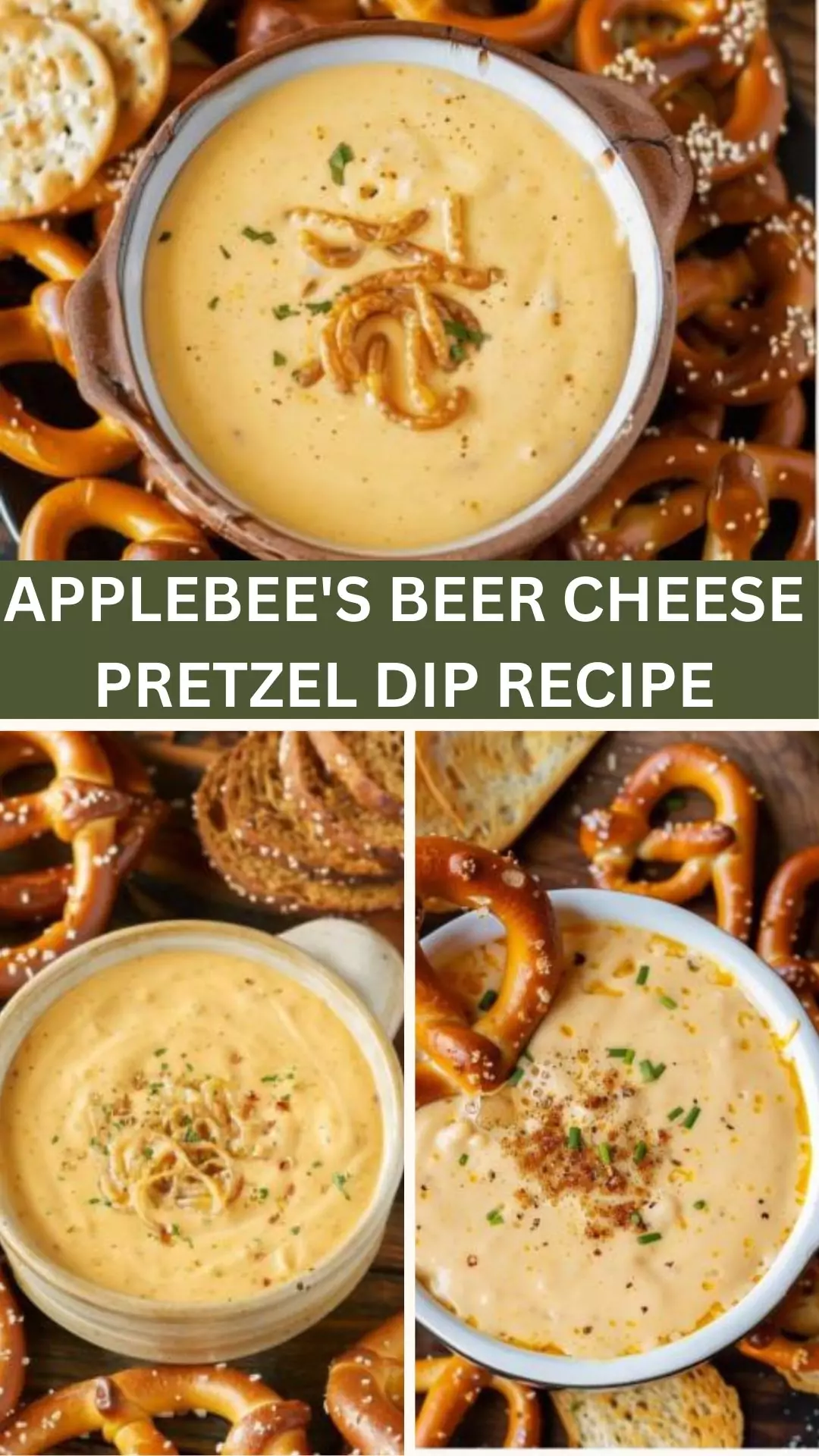 Best APPLEBEE’S BEER CHEESE PRETZEL DIP RECIPE