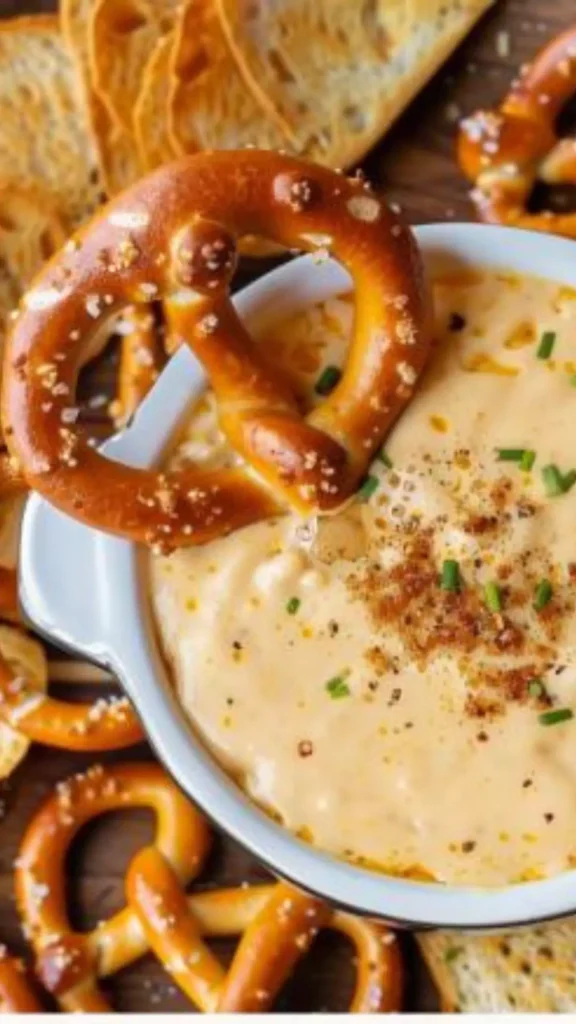 Easy APPLEBEE’S BEER CHEESE PRETZEL DIP RECIPE
