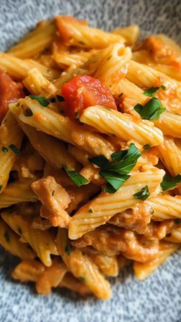 Easy Tuna napolitana pasta recipe
