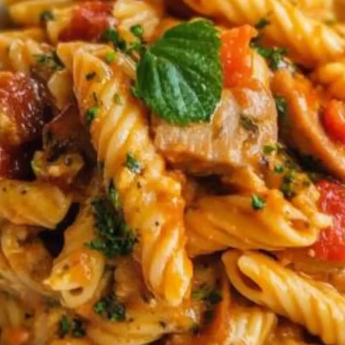 Tuna napolitana pasta recipe