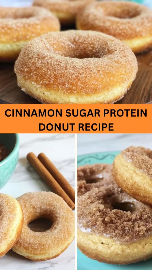 Best Cinnamon Sugar Protein Donut Recipe
