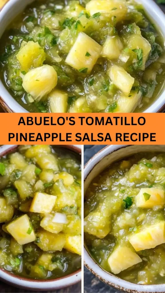 Best Abuelo’s Tomatillo Pineapple Salsa Recipe
