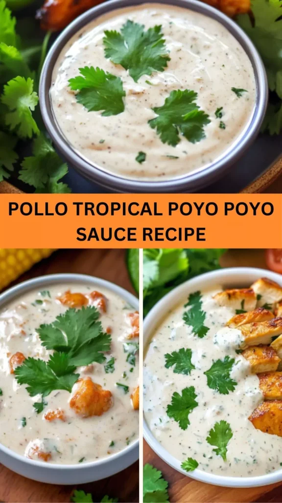 Best Pollo Tropical Poyo Poyo Sauce Recipe
