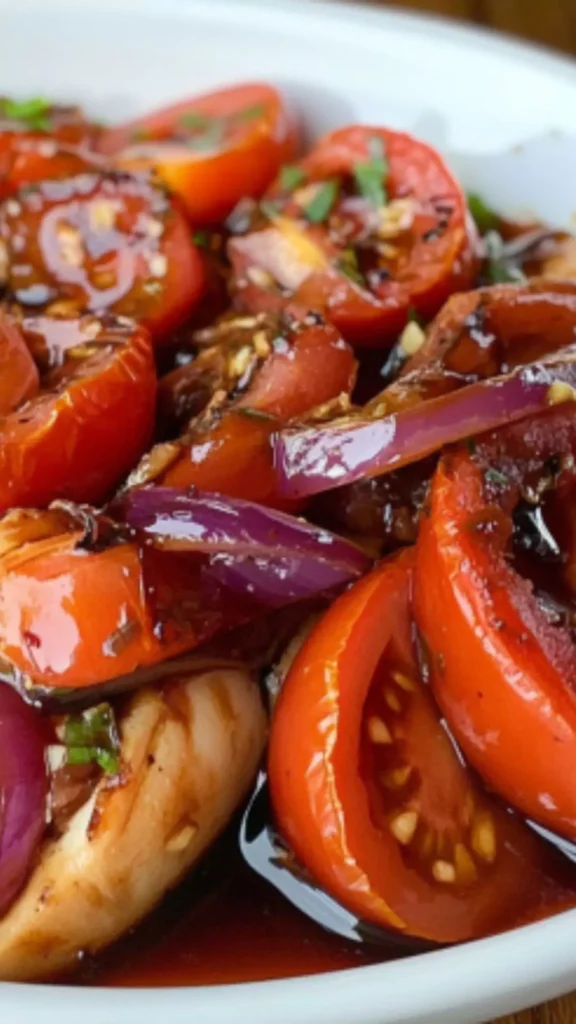 Easy Pollo Tropical Balsamic Tomato Recipe
