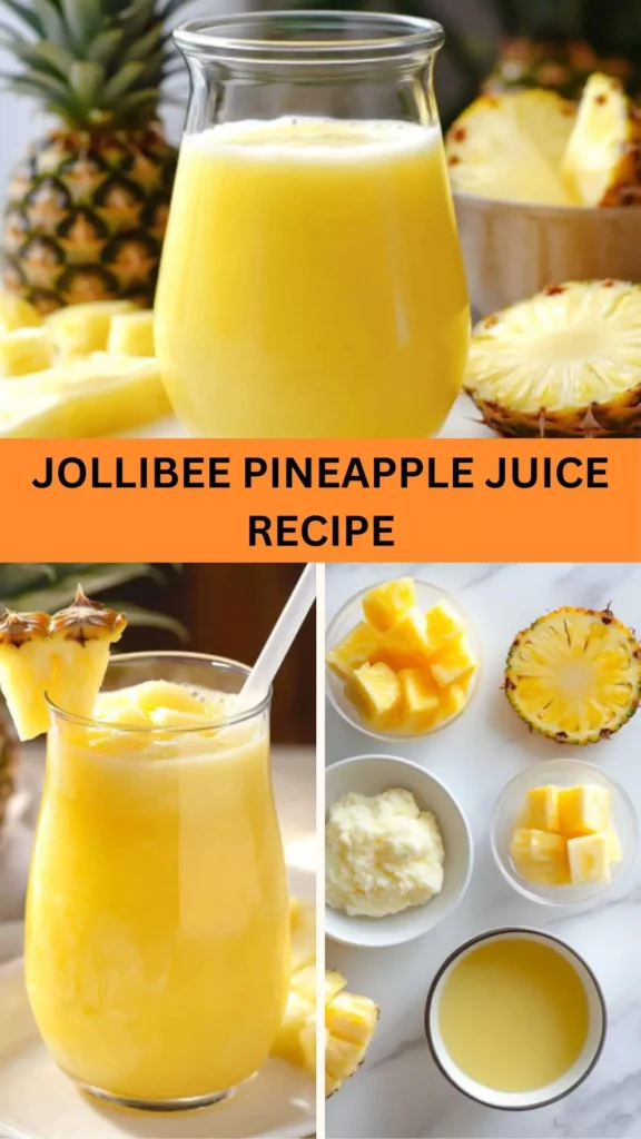 Best Jollibee Pineapple Juice Recipe
