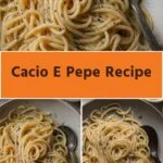 Cacio E Pepe Recipe