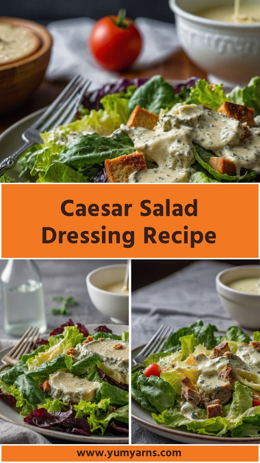 Caesar Salad Dressing Recipe