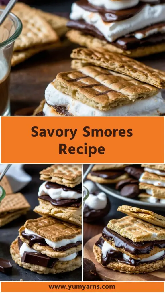Savory Smores Recipe Savory Smores Recipe