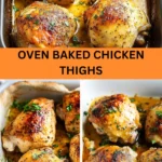 Best Oven Baked Chicken Thighs