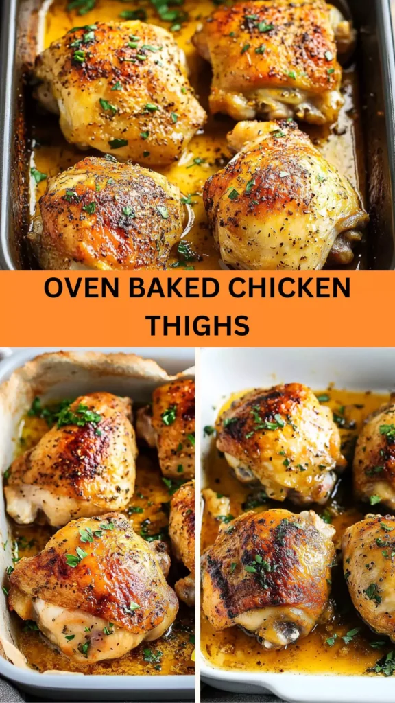 Best Oven Baked Chicken Thighs Best Oven Baked Chicken Thighs