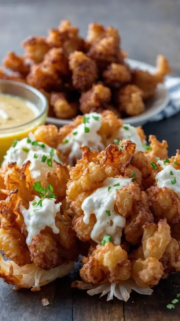 Baby Bloomin Onions copycat Recipe