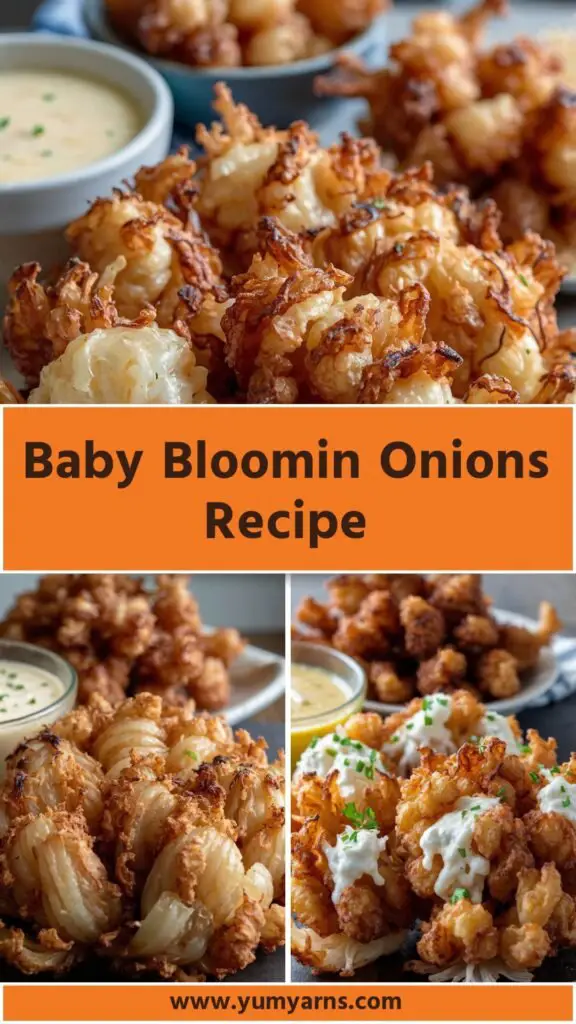 Baby Bloomin Onions Recipe