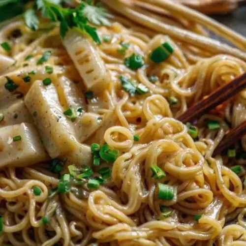 How to make Garlic Noodles Recipe