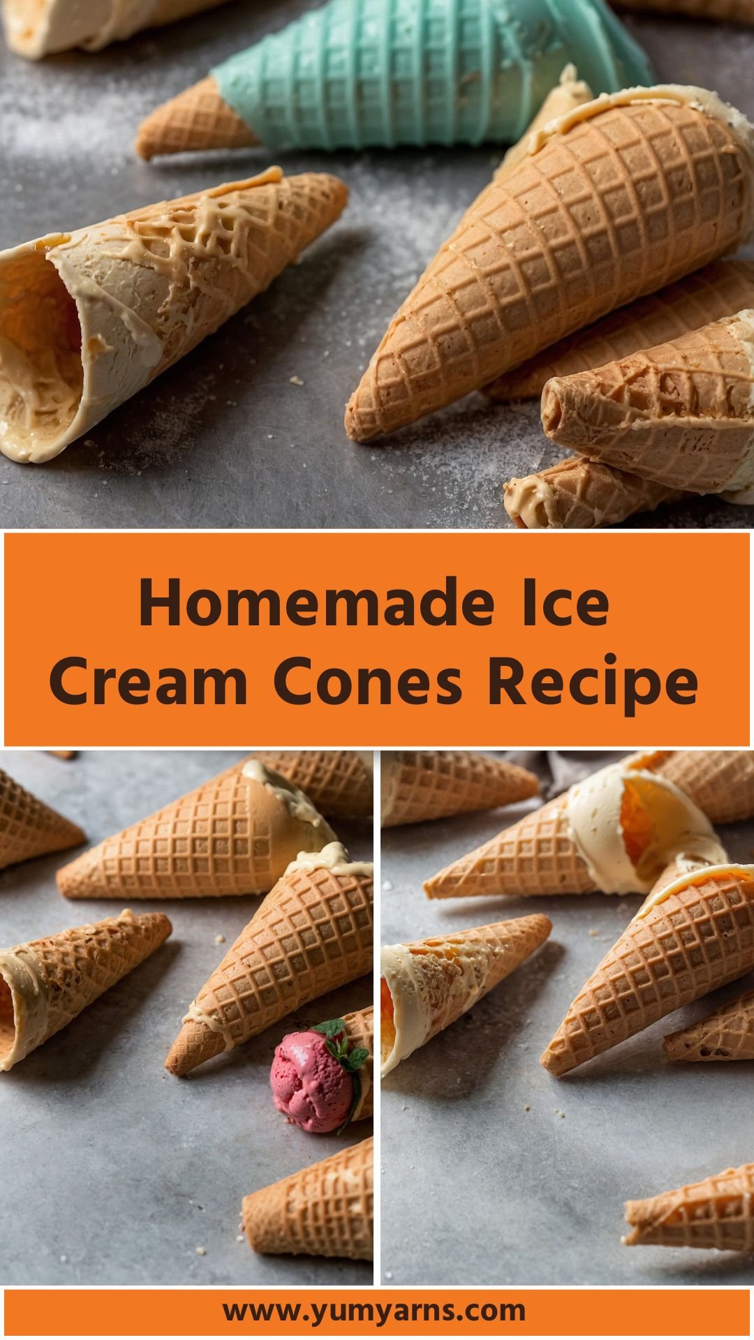 Homemade Ice Cream Cones Recipe