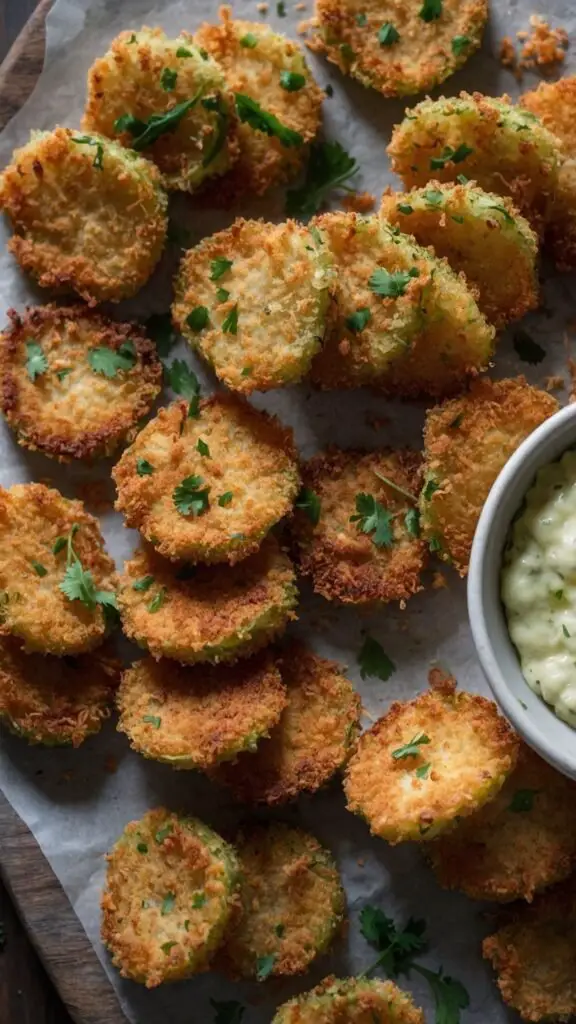 Panko Fried Pickle Chips copycat Recipe Panko Fried Pickle Chips copycat Recipe