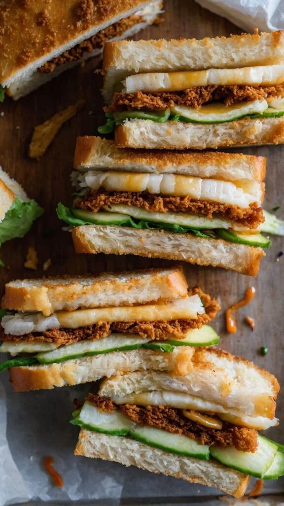 How to make Pork Katsu Sandwiches Recipe
