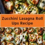 Zucchini Lasagna Roll Ups Recipe