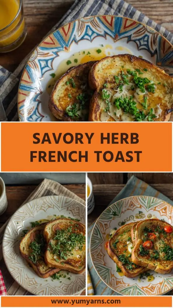 savory herb french toast savory herb french toast