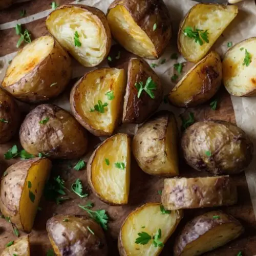 Crispy Oven Roasted Potatoes copycat Recipe
