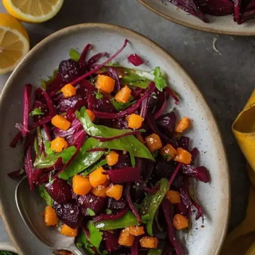 how to make citrus sauteed beet stems recipe