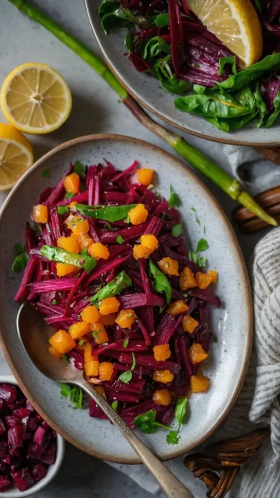 citrus sauteed beet stems copycat recipe