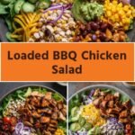 loaded bbq chicken salad