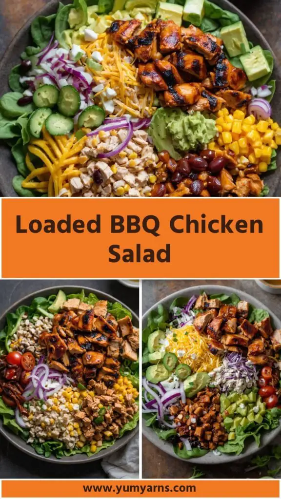 loaded bbq chicken salad loaded bbq chicken salad
