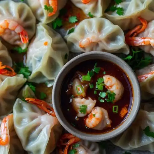 how to make pork and shrimp dumplings