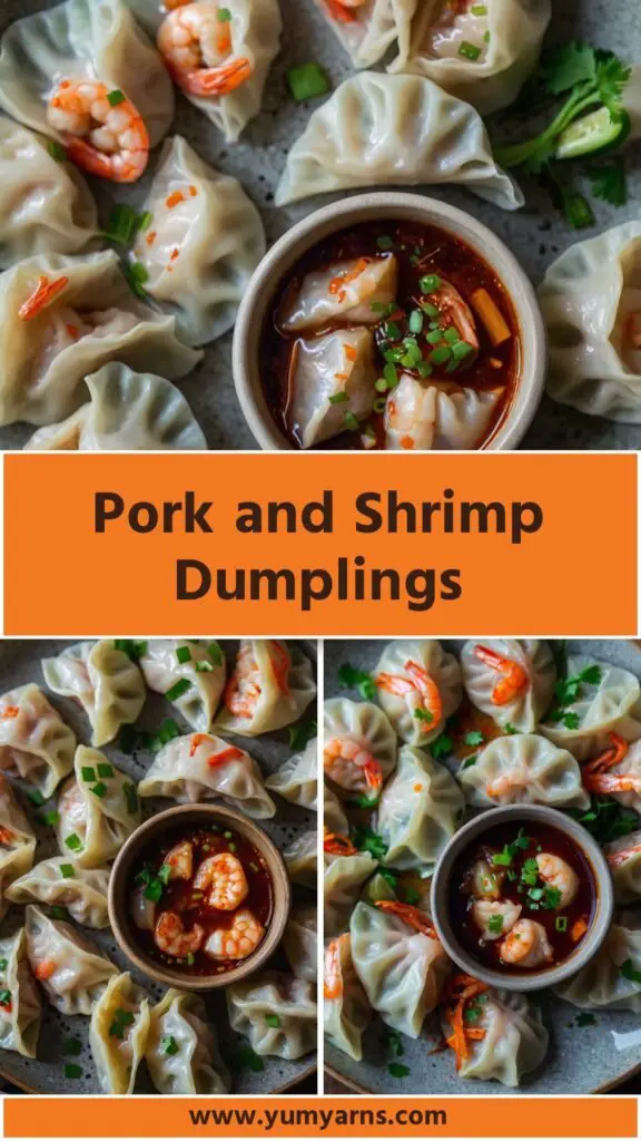 pork and shrimp dumplings pork and shrimp dumplings