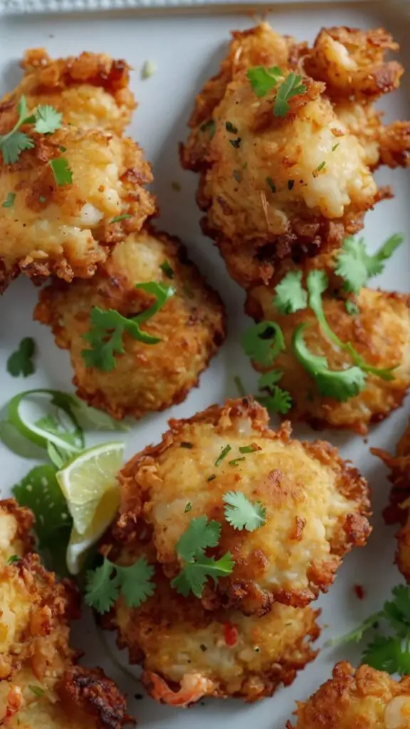 how to make shrimp fritters