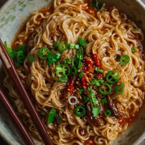 how to make spicy ramen noodles Recipe