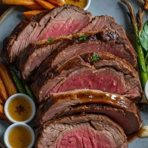 standing rib roast au jus creamy horseradish sauce copycat Recipe