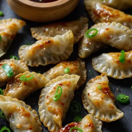 Crispy Chicken and Green Onion Pot Stickers Copycat recipe
