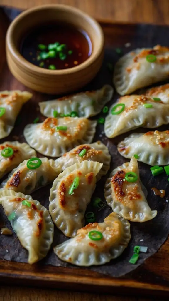 How to make Crispy Chicken and Green Onion Pot Stickers How to make Crispy Chicken and Green Onion Pot Stickers
