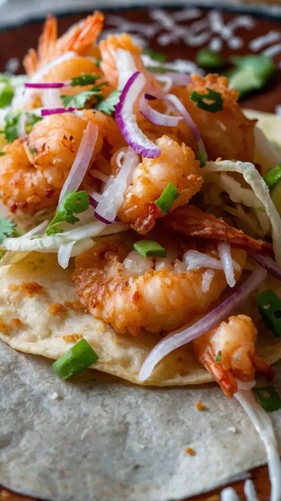 How to make Beer Battered Shrimp Tacos Recipe