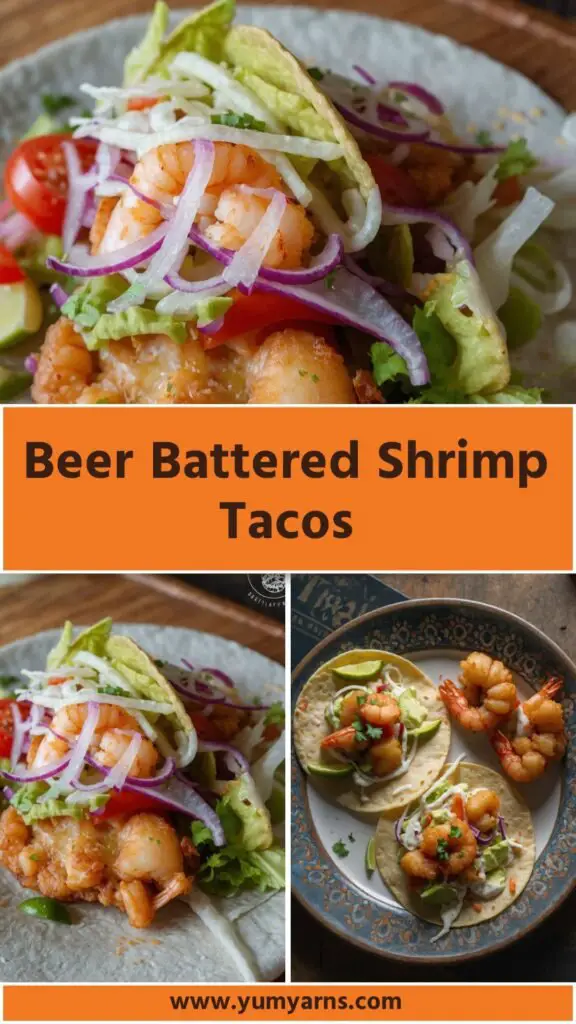 Beer Battered Shrimp Tacos Recipe