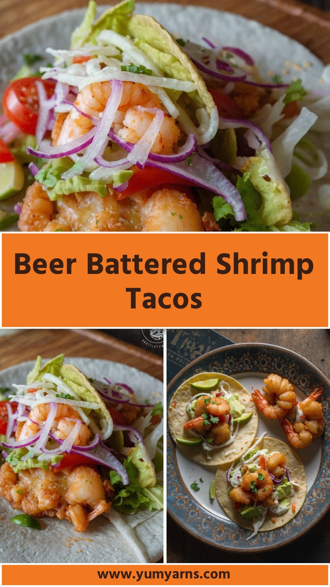 Beer Battered Shrimp Tacos Recipe
