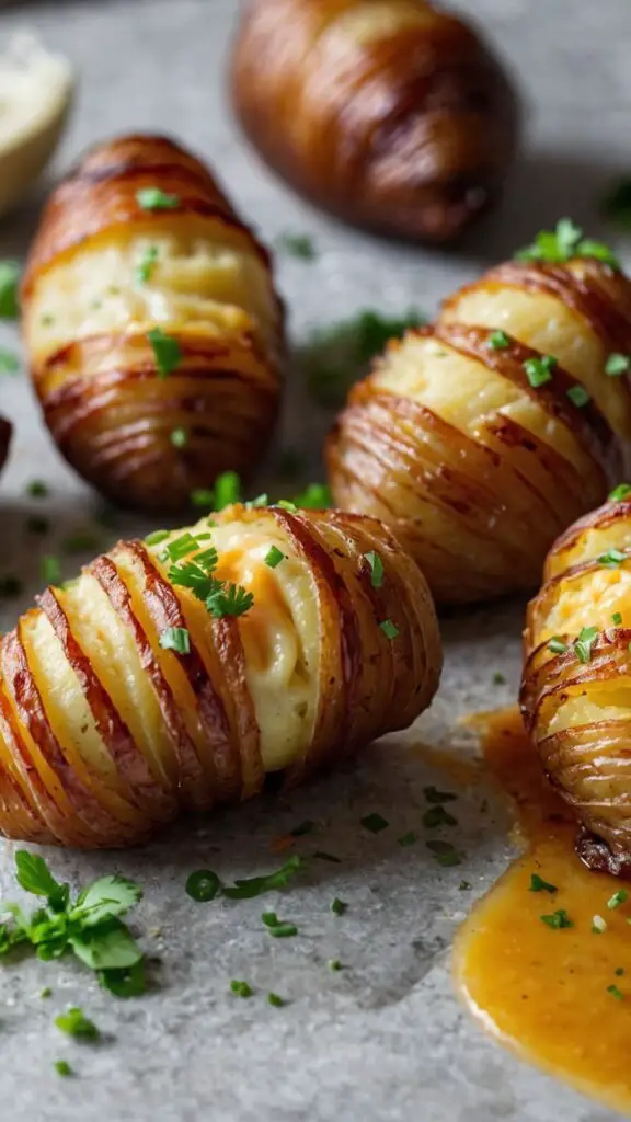 mini cheesy hasselback potatoes copycat Recipe mini cheesy hasselback potatoes copycat Recipe