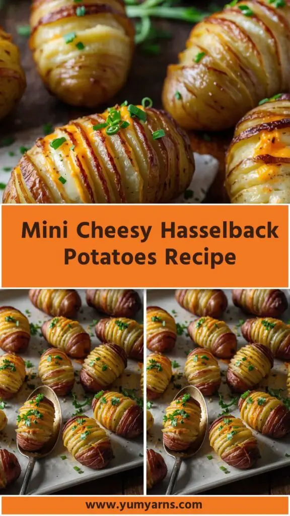 mini cheesy hasselback potatoes Recipe mini cheesy hasselback potatoes Recipe