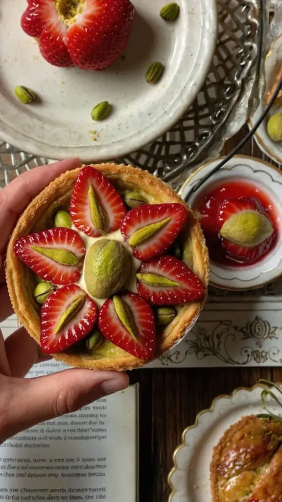 strawberry and pistachio tart copycat recipe strawberry and pistachio tart copycat recipe
