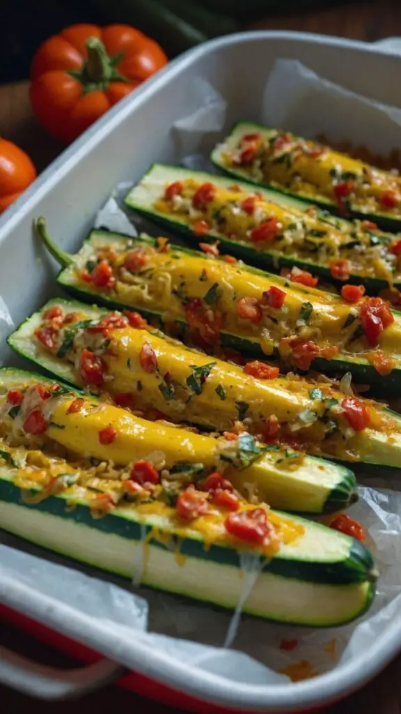 how to make zucchini boats