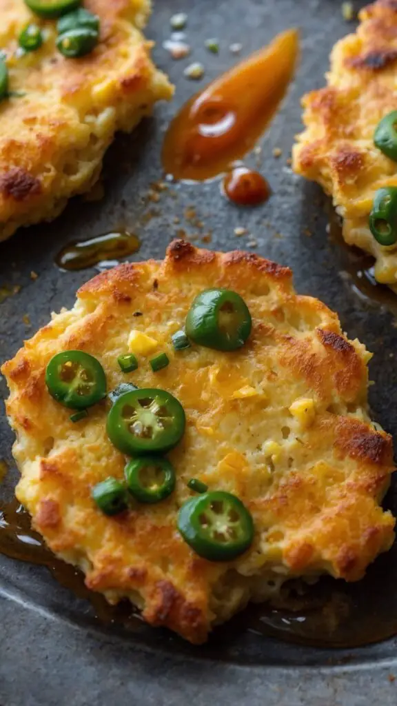 How to make Cheesy Buttery Jalapeno Corn Cakes