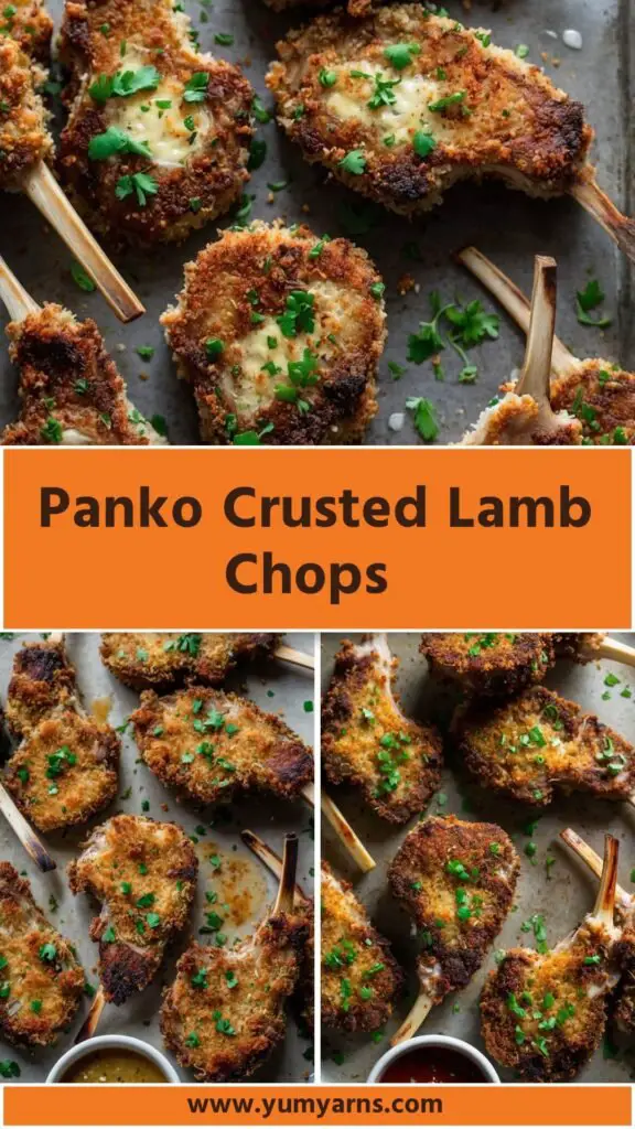 Panko Crusted Lamb Chops Panko Crusted Lamb Chops