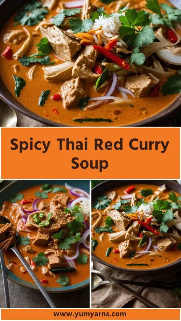 Spicy Thai Red Curry Soup Spicy Thai Red Curry Soup