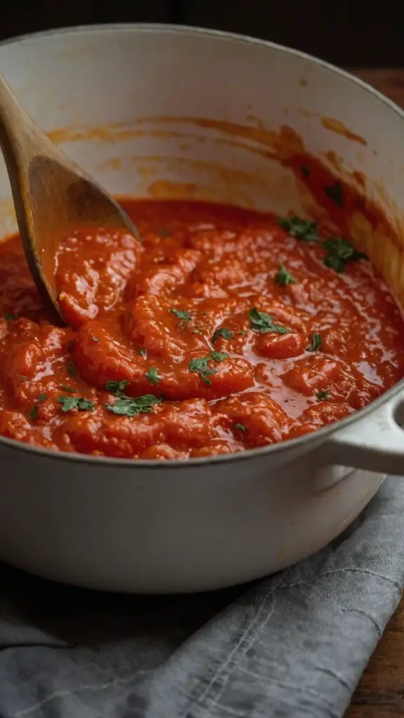 how to make fresh tomato sauce