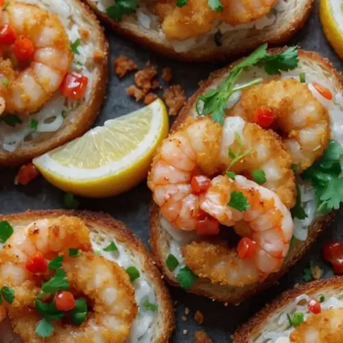 shrimp toast nuggets copycat recipe