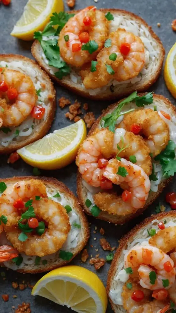 shrimp toast nuggets copycat recipe