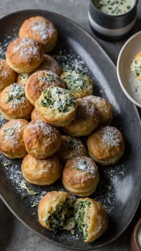 how to make spinach and artichoke stuffed beignets how to make spinach and artichoke stuffed beignets