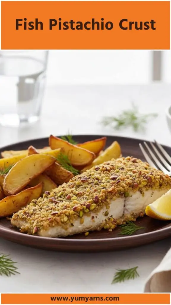 Fish Pistachio Crust