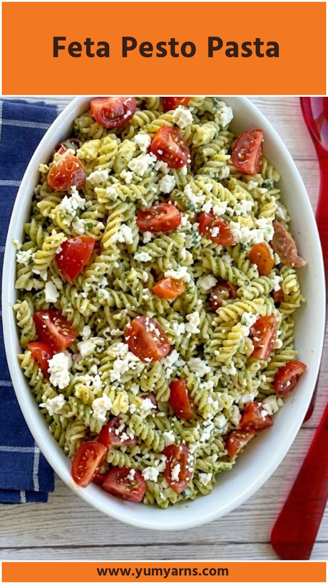 Feta Pesto Pasta